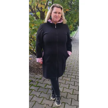 Dámský kabát Fantom Dámský zateplený MIKINOVÝ kabát - 4 barevné varianty KONFEKČNÍ VELIKOST: L