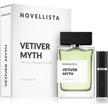 Unisex parfém NOVELLISTA Vetiver Myth NOVELLISTA Vetiver Myth parfémovaná voda 75 ml + plnitelný rozprašovač parfémů 1 ks