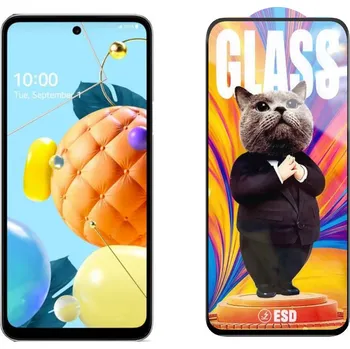 3D Ochranné tvrzené sklo na LG K62 - Mr. Cat ESD