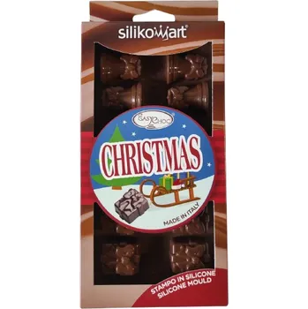 Forma na pečení Silikomart Forma na čokoládu - Vánoce