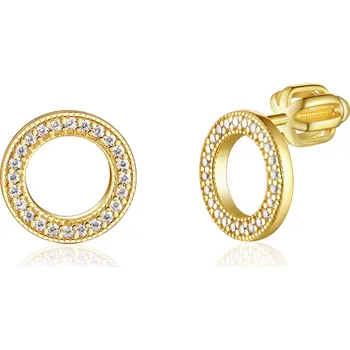 Náušnice Olivie KRUH GOLD 7938 Zlatá