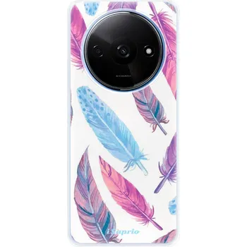 Pouzdro na mobilní telefon Silikonové pouzdro iSaprio - Xiaomi Redmi A3 - Feather Pattern 10 (Odolný silikonový kryt, obal, pouzdro iSaprio - Xiaomi Redmi A3 - Feather Pattern 10 - skvělá ochrana a pružnost, stylový UV potisk, lehkost, tiskne se v České republice)