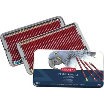 Sada 72 ks umělecký suchý pastel v tužce Derwent Pastel Pencils