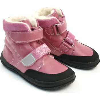 Dívčí obuv Jonap Barefoot Falco zima růžová EUR 23