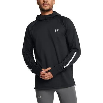 tričko Under Armour Launch Elite Cold Weather Balaclava Hoodie LS - Black/Reflective XXL
