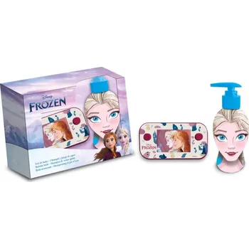 Dětské zboží Disney Frozen šampon a pěna do koupele 300 ml + hračka do vody 1 ks