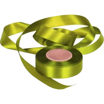 Stuha Atlasová stuha olivová, šíře 24 mm, délka 20 m