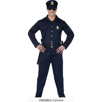 Karnevalový kostým Pánský Kostým - Policajt XL