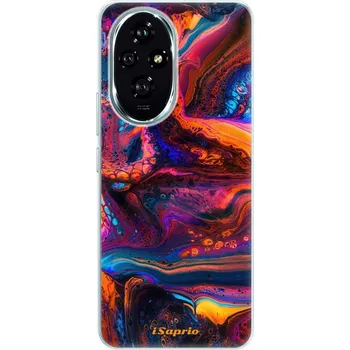 Pouzdro na mobilní telefon Silikonové pouzdro iSaprio - Honor 200 - Abstract Paint 02 (Odolný silikonový kryt, obal, pouzdro iSaprio - Honor 200 - Abstract Paint 02 - skvělá ochrana a pružnost, stylový UV potisk, lehkost, tiskne se v České republice)