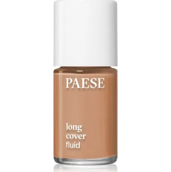 Make-up Paese Long Cover Fluid tekutý make-up odstín 04 Brown SPF 6 30 ml