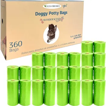 sáček na exkrement JAKS Biologicky rozložitelné sáčky na psí exkrementy 360 ks