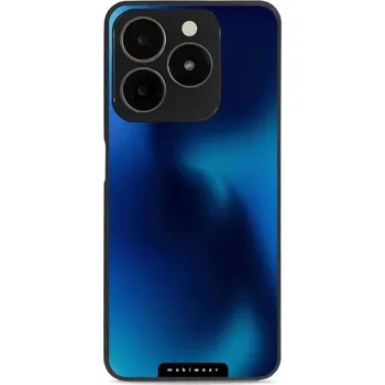 Pouzdro na mobilní telefon Lesklý kryt Mobiwear Glossy - Realme C63 - G068G Modrý odstín (Prémiové lesklé pouzdro, obal, kryt Mobiwear Glossy na mobil Realme C63 - G068G Modrý odstín, materiál Plast + TPU silikon - krytí po všech stranách, neošoupatelný potisk, tenké provedení,)