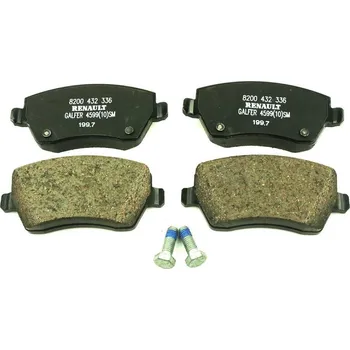 Autodíl Brzdové destičky Renault Kangoo 2008-2021 přední, 14" kola, 41060AX625