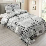 Homeville povlečení mikroplyš Manhattan - 220x200 / 2x70x90 cm