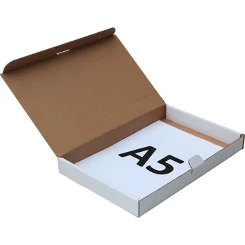 Obalový materiál Poštovní krabice 225x150x25mm, do schránek, bílá, 10 ks