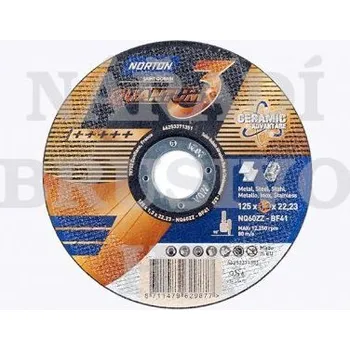 Řezný kotouč Norton Řezný kotouč 125x1,6x22,23 NQ46ZZ QUANTUM3 8711479629884