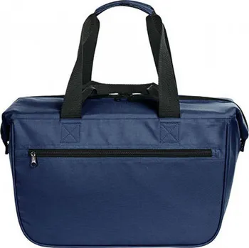 Piknikový koš Halfar Chladící velká shopper taška s přední kapsičkou Barva: modrá námořní, Velikost: 41 x 25 x 23 cm HF8030