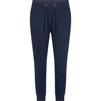 Chlapecké kalhoty HRM Dětské sportovní tepláky s pevným pasem a manžetami Barva: modrá námořní, Velikost: 146 (11-12 let) HRM2007