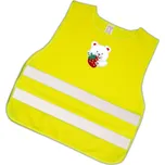 Reflexní vesta dětská Altima medvídek bílý s jahodou vel.M