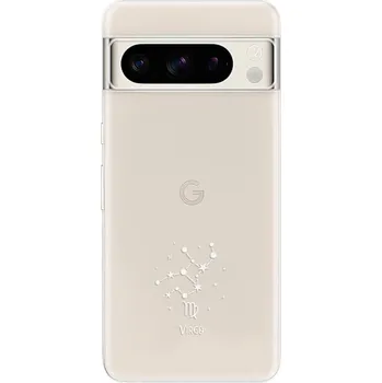Pouzdro na mobilní telefon Silikonové pouzdro iSaprio - Google Pixel 8 Pro - čiré Panna (Odolný silikonový kryt, obal, pouzdro iSaprio - Google Pixel 8 Pro - čiré Panna - skvělá ochrana a pružnost, stylový UV potisk, lehkost, tiskne se v České republice)