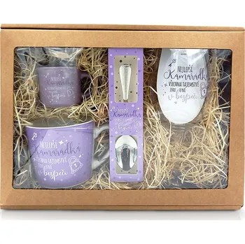 Dárkový potravinový koš Dárkový balíček POHODA Nejlepší kamarádka