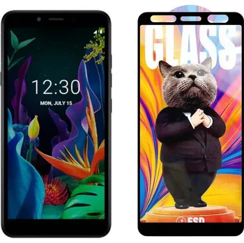 3D Ochranné tvrzené sklo na LG K20 2019 - Mr. Cat ESD