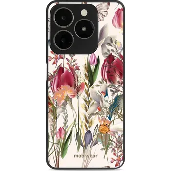 Pouzdro na mobilní telefon Lesklý kryt Mobiwear Glossy - Realme C61 - G031G - Rozkvetlá louka (Prémiové lesklé pouzdro, obal, kryt Mobiwear Glossy na mobil Realme C61 - G031G - Rozkvetlá louka, materiál Plast + TPU silikon - krytí po všech stranách, neošoupatelný potisk, tenké)