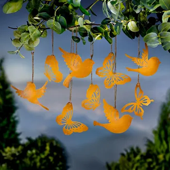 Weltbild Závěsná dekorace Ptáci a motýli, sada 9 ks 492682