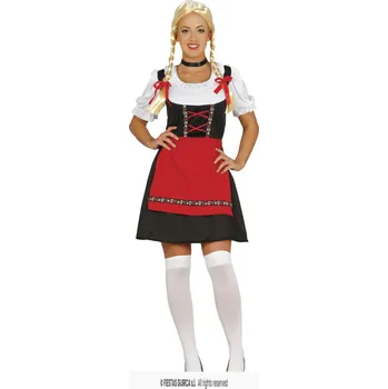 Karnevalový kostým Dámský kostým - Oktoberfest, šaty M