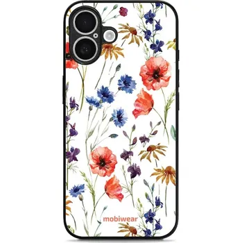 Pouzdro na mobilní telefon Lesklý kryt Mobiwear Glossy - Apple iPhone 16 Plus - G032G - Luční kvítí - VÝPRODEJ (Prémiové lesklé pouzdro, obal, kryt Mobiwear Glossy na mobil Apple iPhone 16 Plus - G032G - Luční kvítí, materiál Plast + TPU silikon - krytí po všech stranách,)