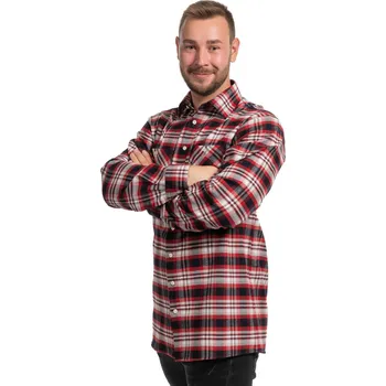 LUIZ Pánská flanelová košile Bruno 187 Velikost: 46