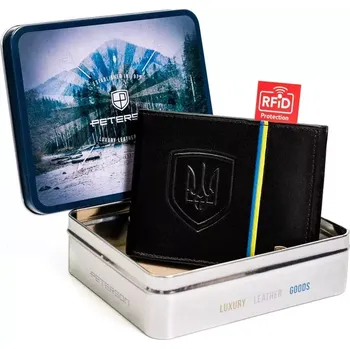 Peněženka Pánská peněženka v dárkové krabici - PETERSON PTN 304UP RFID