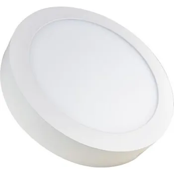 LED VEGA-P 18W CCT SWITCH - povrchové kruhové LED svítidlo o průměru 220mm, s nastavitelnou barvou svitu bílé 3000-6000K, napájecí zdroj, 1550lm Barva: Bílá