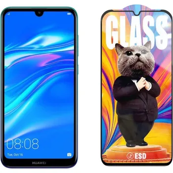 3D Ochranné tvrzené sklo na Huawei Y7 Prime 2019 - Mr. Cat ESD