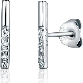 Náušnice Zlatnictví Helios Stříbrné náušnice tyčinky