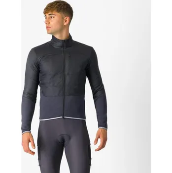 Cyklistická bunda CASTELLI Cyklistická zateplená bunda - UNLIMITED - černá