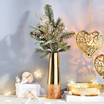 umělá květina Weltbild Umělá větev eukalyptu a jedle ve váze 844796