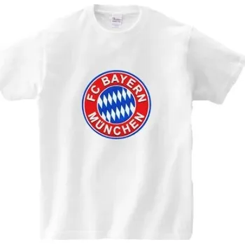 JAKS Dětské tričko FC Bayern München bílé Veľkosť trička: 2XS