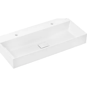 Umyvadlo Hansgrohe Xevolos E umyvadlo 100x48 cm obdélníkový klasický-nábytkový bílá 61110450