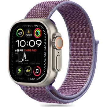 Módní doplněk Tech-Protect | Tech-Protect Nylon reminek na Apple Watch 40/41/42mm, lilac