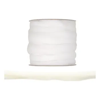 Příze Vlna bílá polyesterová příze 3 m