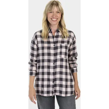 Dámská košile KOŠILE CAMEL ACTIVE SHIRT SEPIA ROSE CHECK