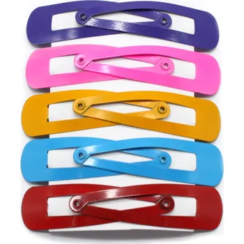 Barevné kovové sponky, 10 ks