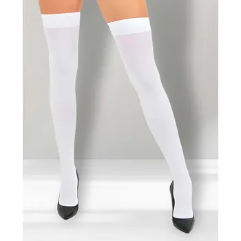 Dámské punčochy Neprůsvitné punčochy - bílé