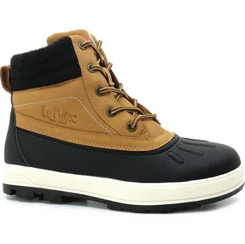 Chlapecké sněhule Lee Cooper 2966L camel/black, juniorské sněhule vel.39