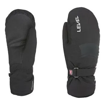 Rukavice Level dětské rukavice Super Radiator JR Mitt Gore-Tex Black | Černá | Velikost XL