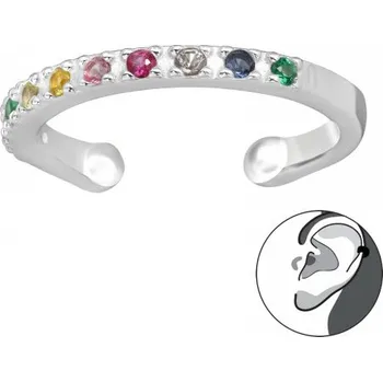 Náušnice Olivie 7484 Stříbrná