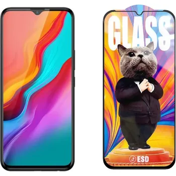 3D Ochranné tvrzené sklo na Infinix HOT 8 Lite/X650 - Mr. Cat ESD