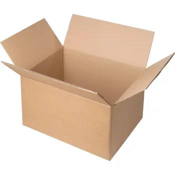 Obalový materiál Krabice z třívrstvého kartonu 400x300x300, klopová (0201), 10 ks