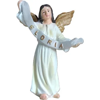 Figurka Anděl 9,5 cm figurka k betlému Polyresin
